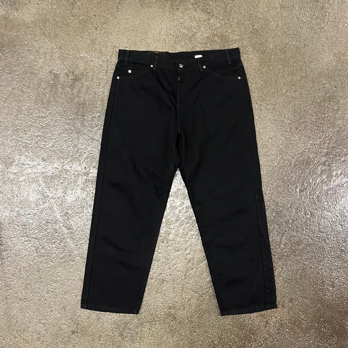 90s USA Levis565 오렌지탭 블랙진 (40“) 상품이미지4