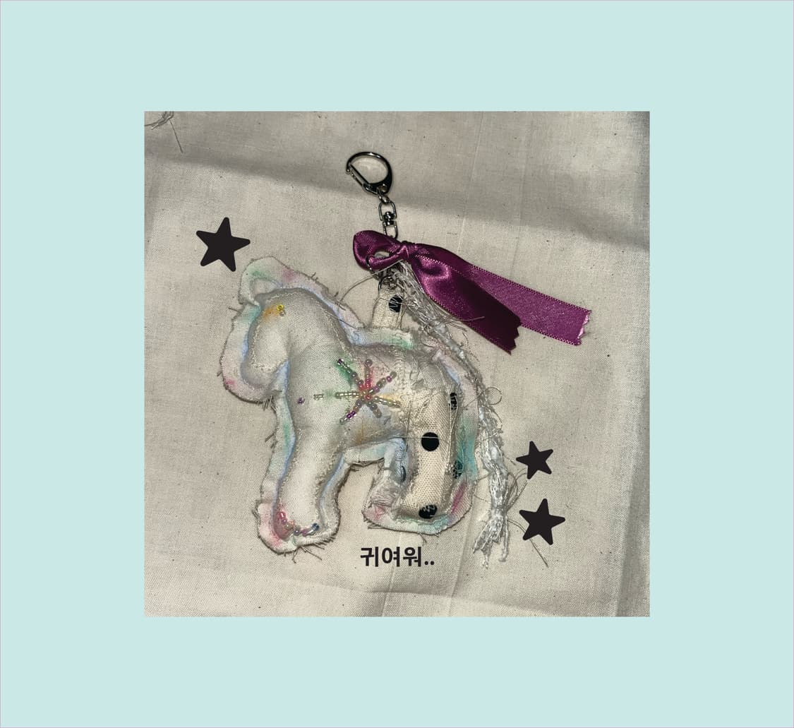 행운을 가져다줄 말 키링 판매합니다 상품이미지1