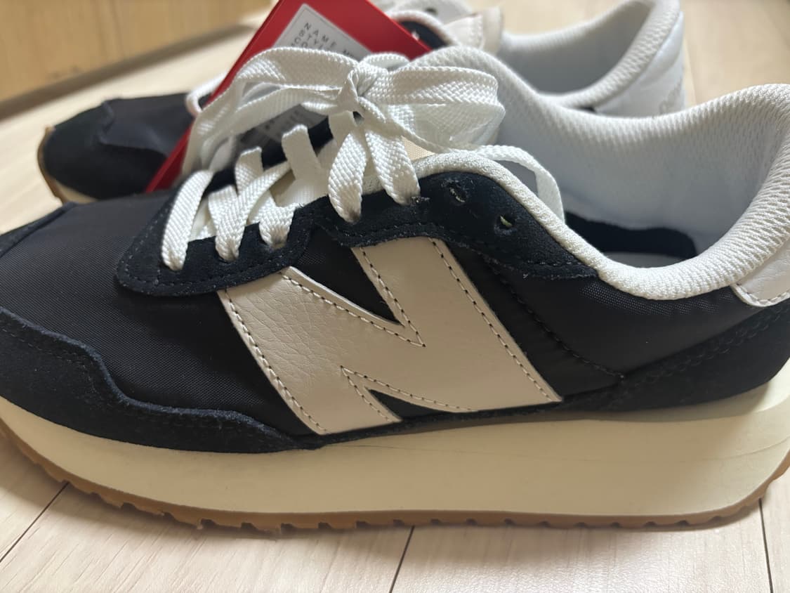 정품 뉴발란스 237 블랙(택있는 새상품) 230 상품이미지5