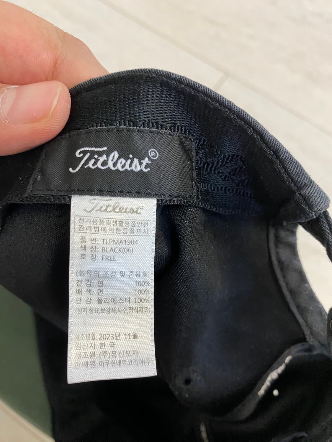 타이틀리스트 골프 정품 모자 상품이미지3