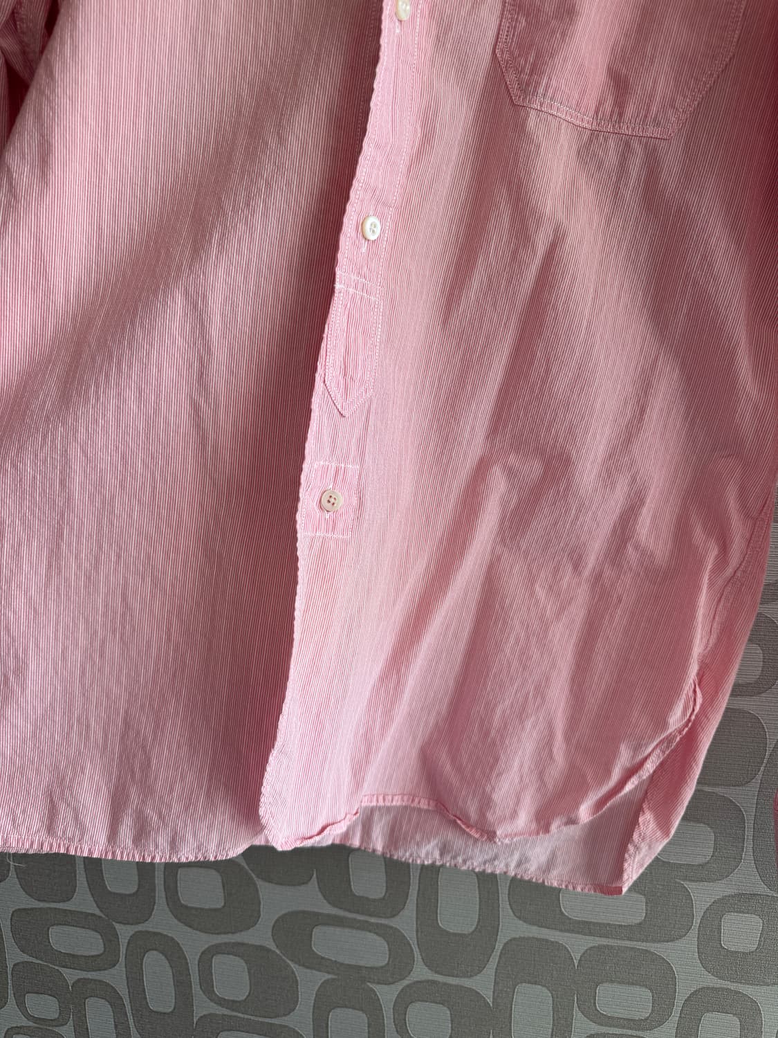 EASTLOGUE 이스트로그 핑크 셔츠 상품이미지3