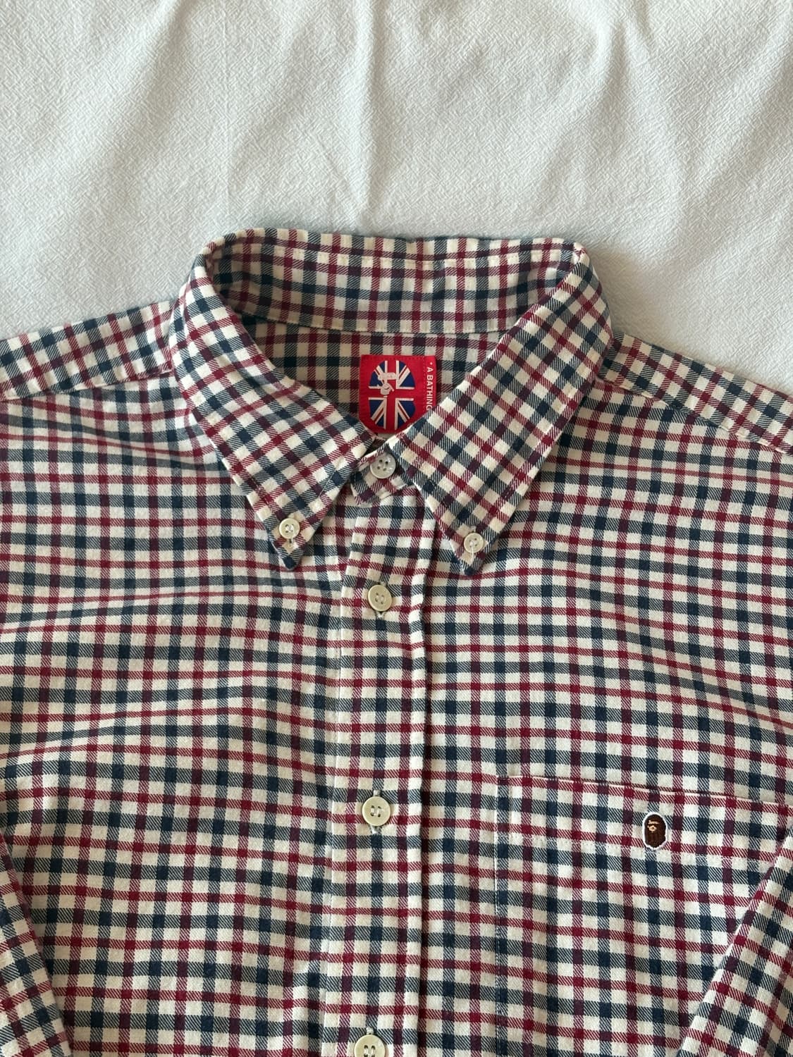 베이프 체크셔츠 L 상품이미지6