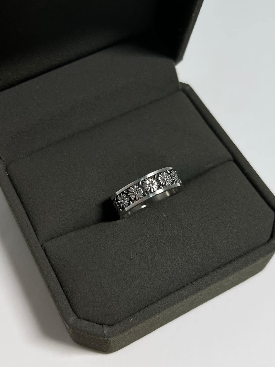 실버925 따스한 숨결의 꽃, 거베라 은 반지 상품이미지5