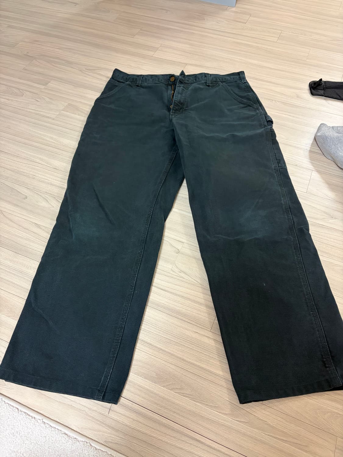 vintage 빈티지 칼하트 싱글니 카펜터 팬츠 블랙 carhartt 상품이미지1