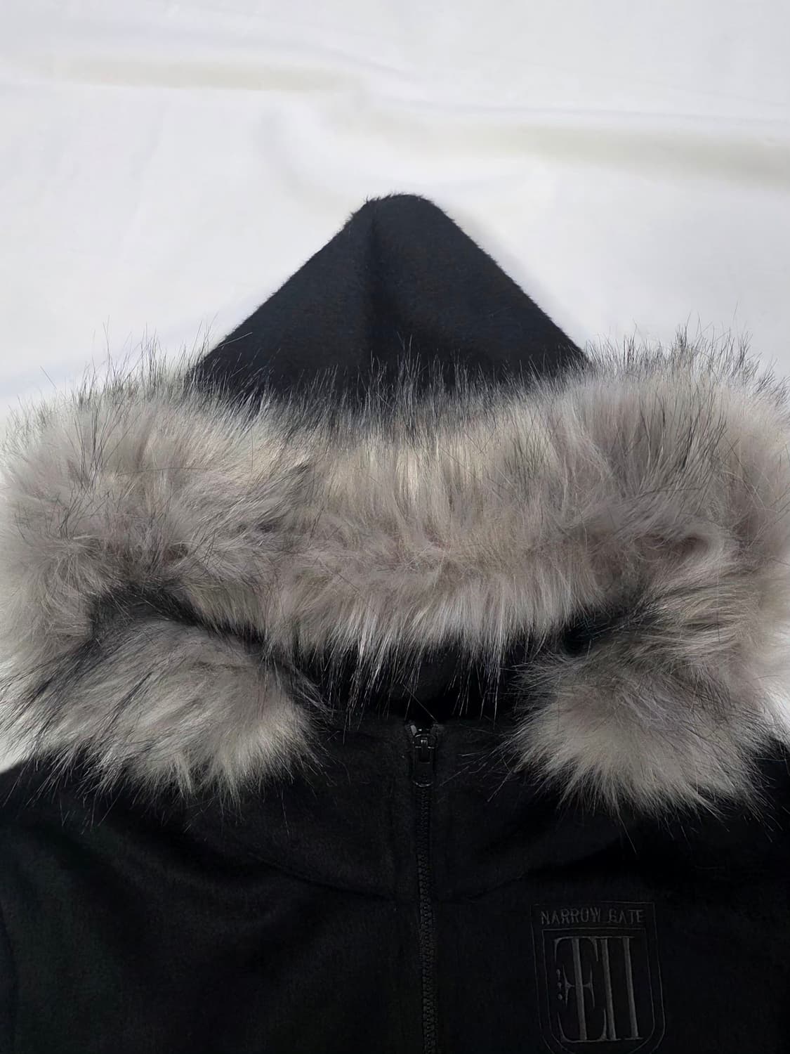 [비엑세스]라쿤 퍼 후드 상품이미지3