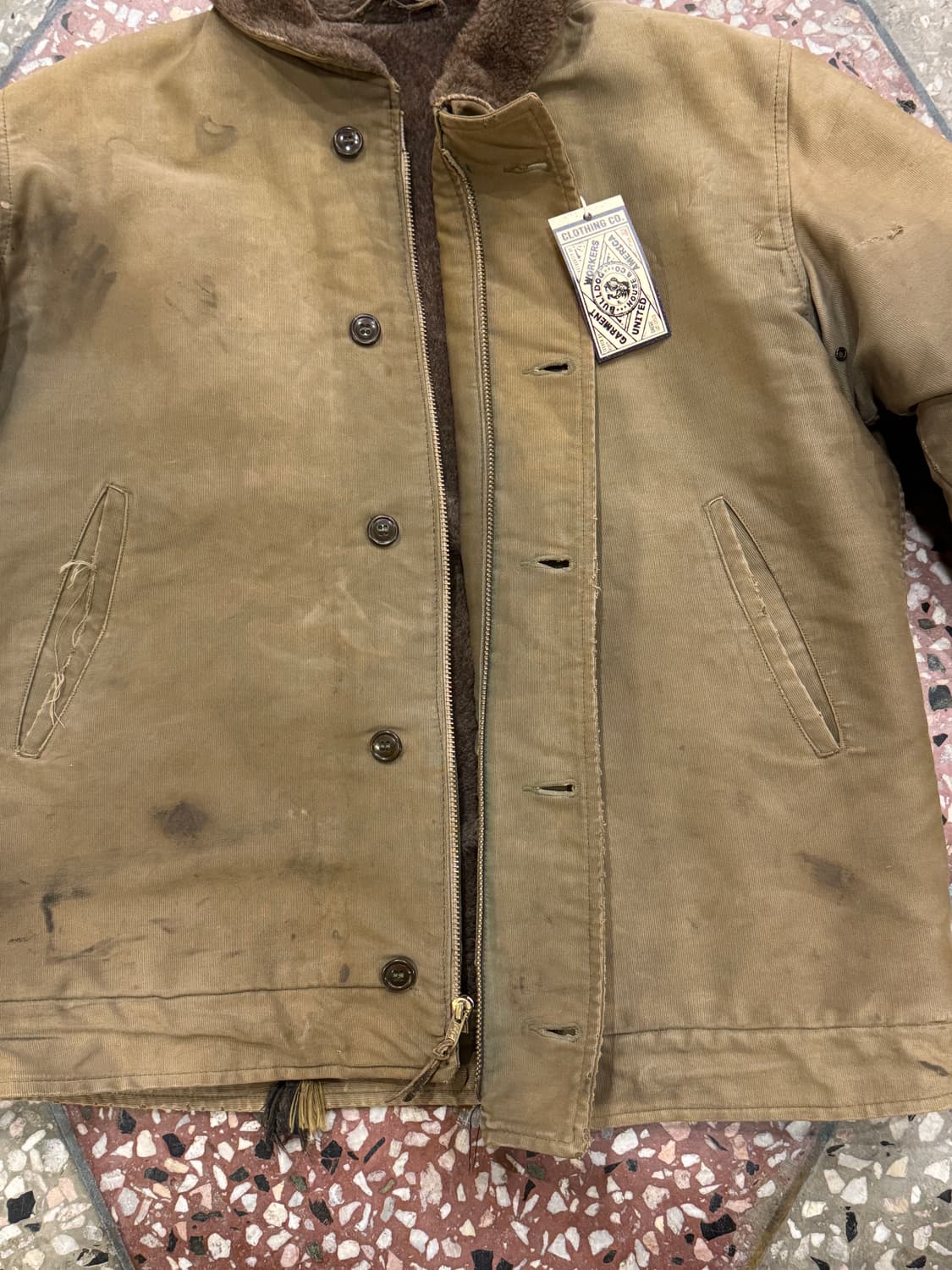 오리지널 USN N-1 Deck Jacket (42) 상품이미지10