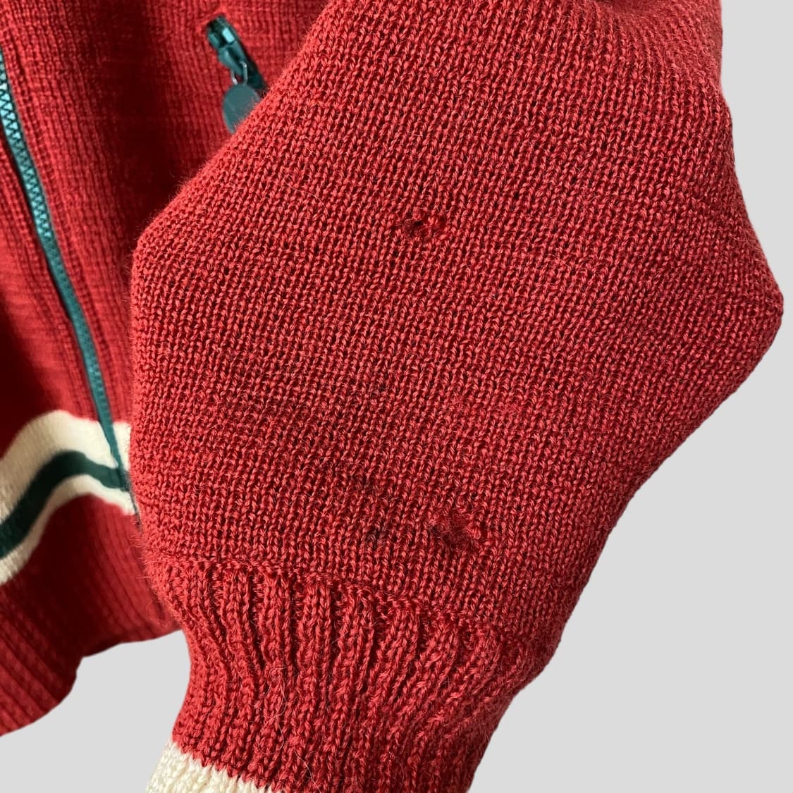 (여성F)히스테릭글래머 울 니트 집업 상품이미지7