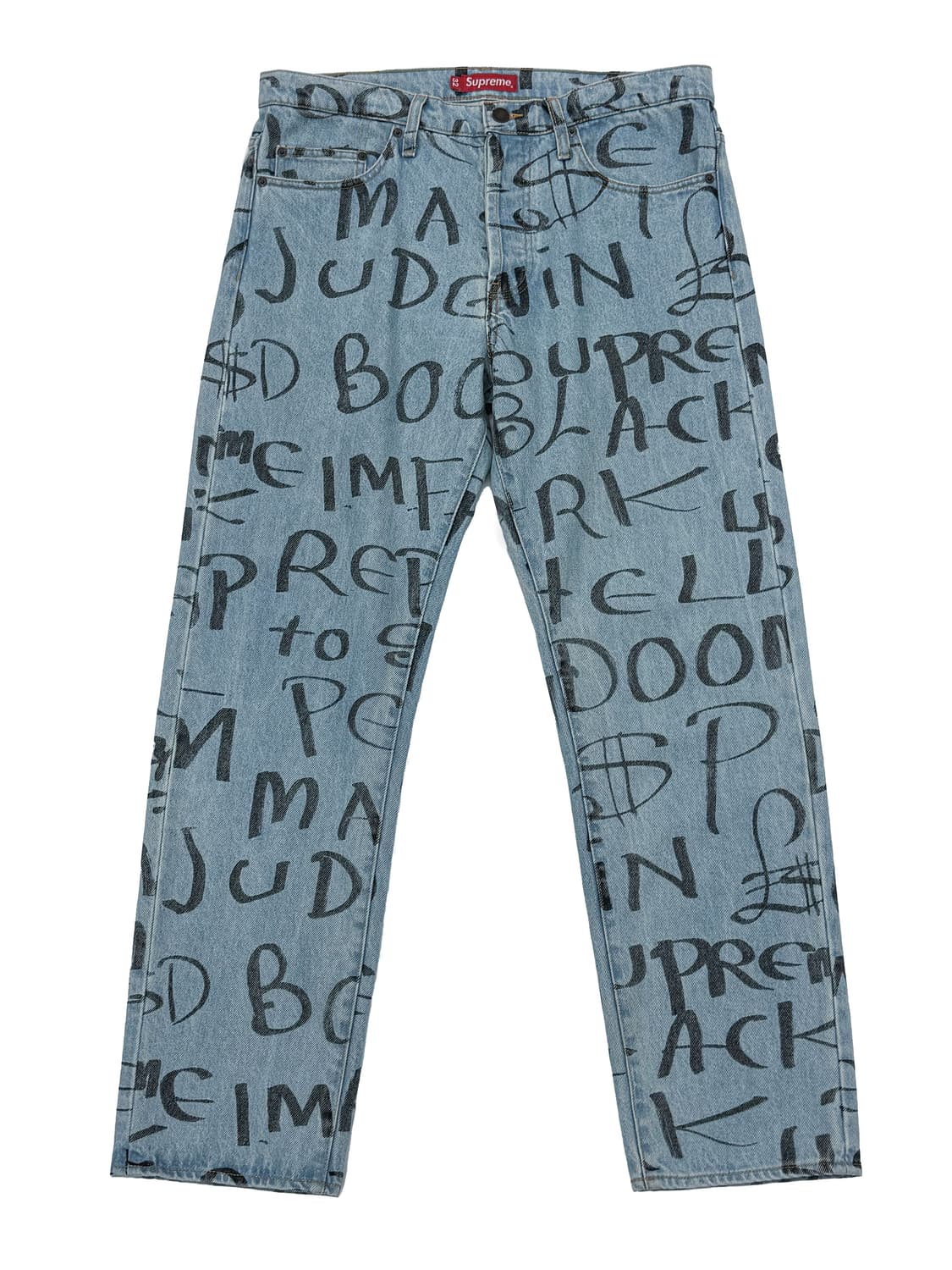 슈프림 블랙 아크 레귤러 진 블루 상품이미지1