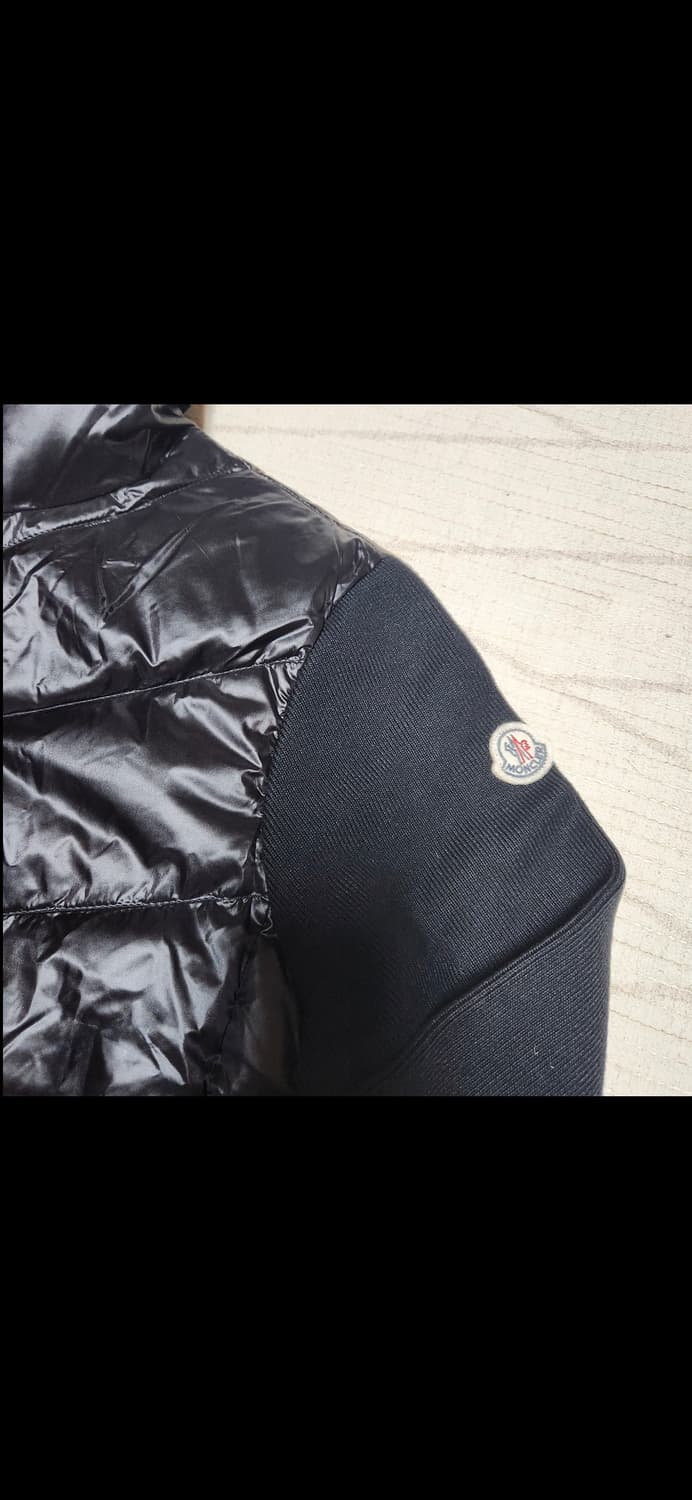 몽클레아 트리콧 니트패딩 S 상품이미지2