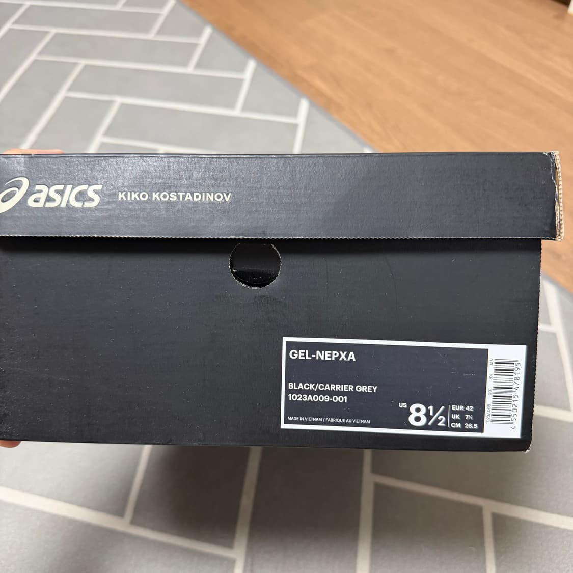 (265)아식스 x 키코 코스타디노브 젤넵샤 블랙 상품이미지7