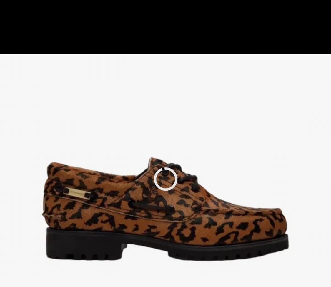 26SS 팀버랜드 X 와코마리아 3아이 어센틱 보트슈즈 레오파드 270 상품이미지3