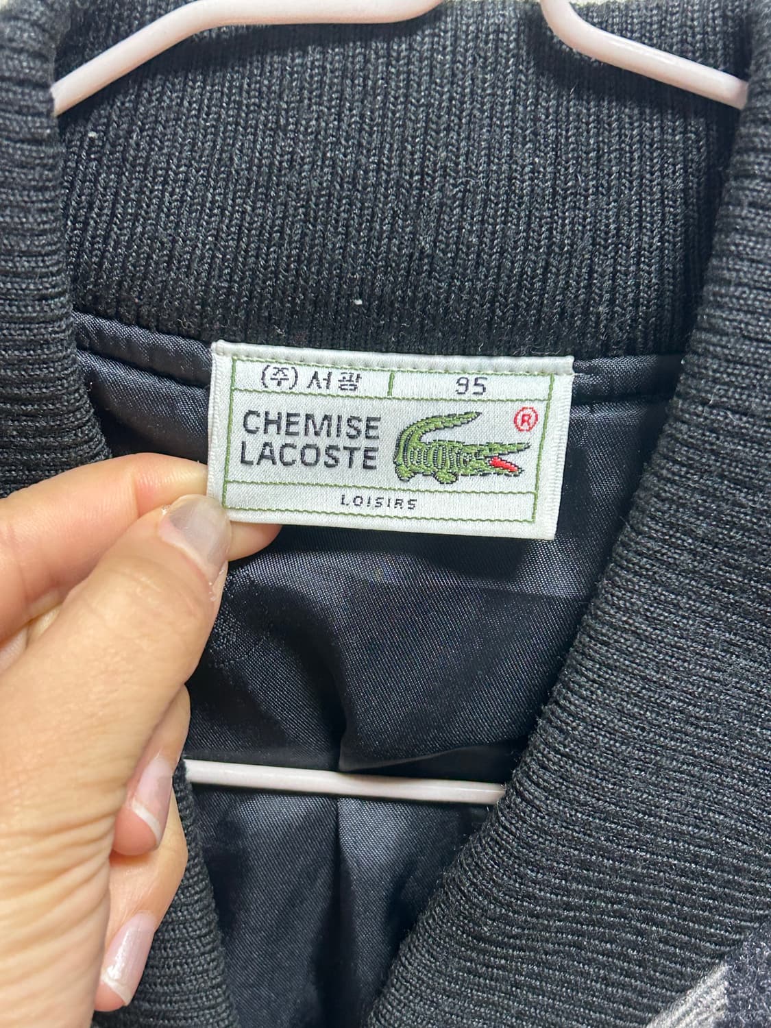 라코스테 체크 봄버 자켓 95 상품이미지4