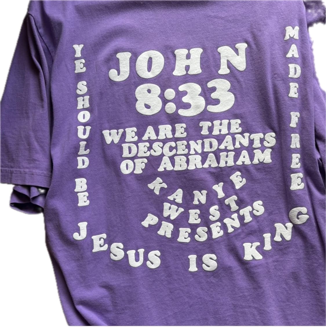 [XL] 칸예 jesus is king cpfm 상품이미지2