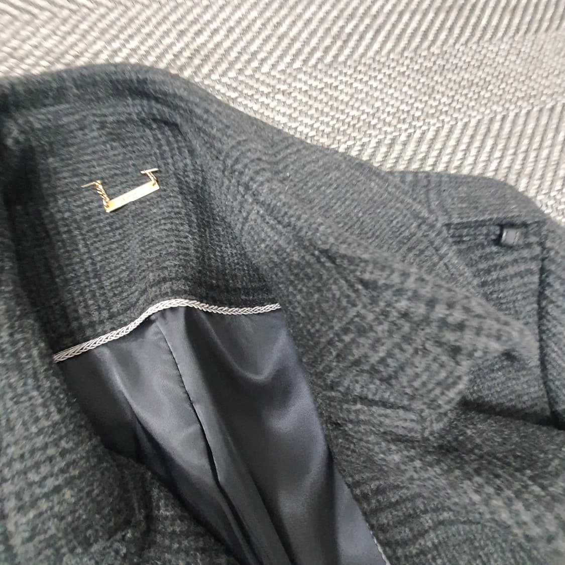 앤드지 더블버튼 울 하프코트 남자105 상품이미지7