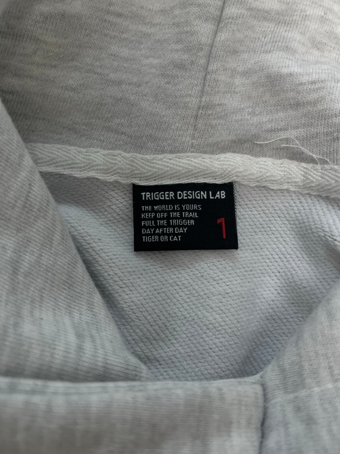 1사이즈)엘리메노 EL 플랫 후드티 멜란지 상품이미지3