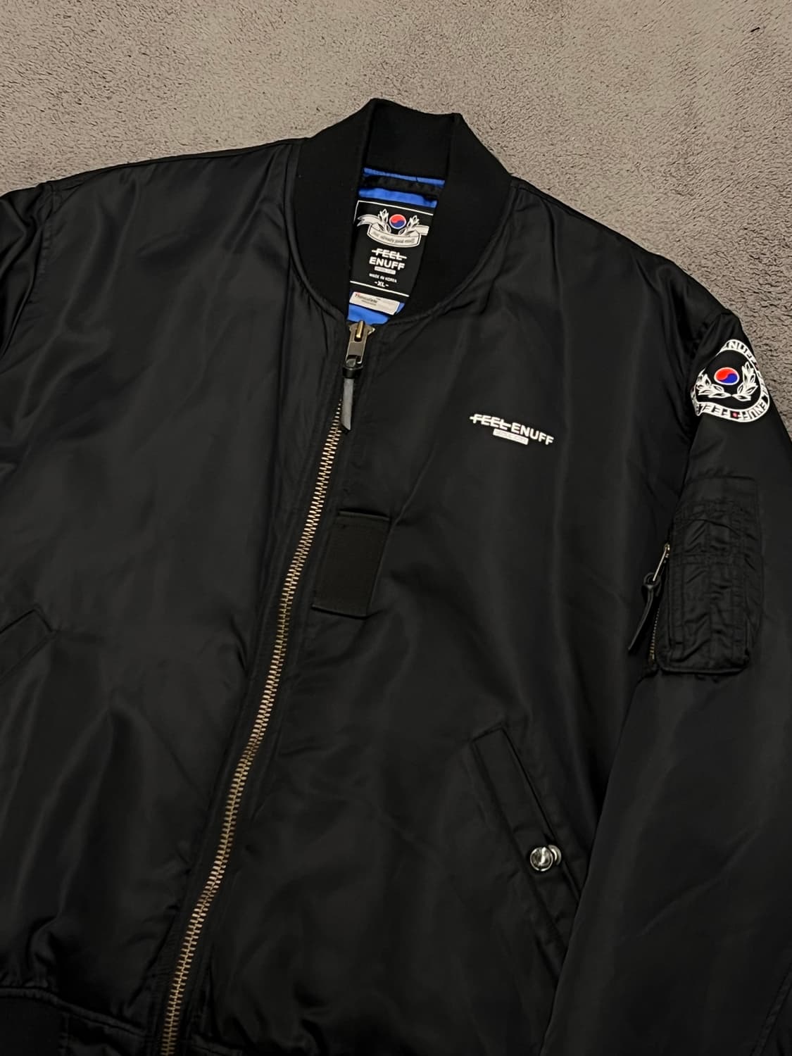 필이너프 초판 네버다이 MA-1 자켓 처분  상품이미지3