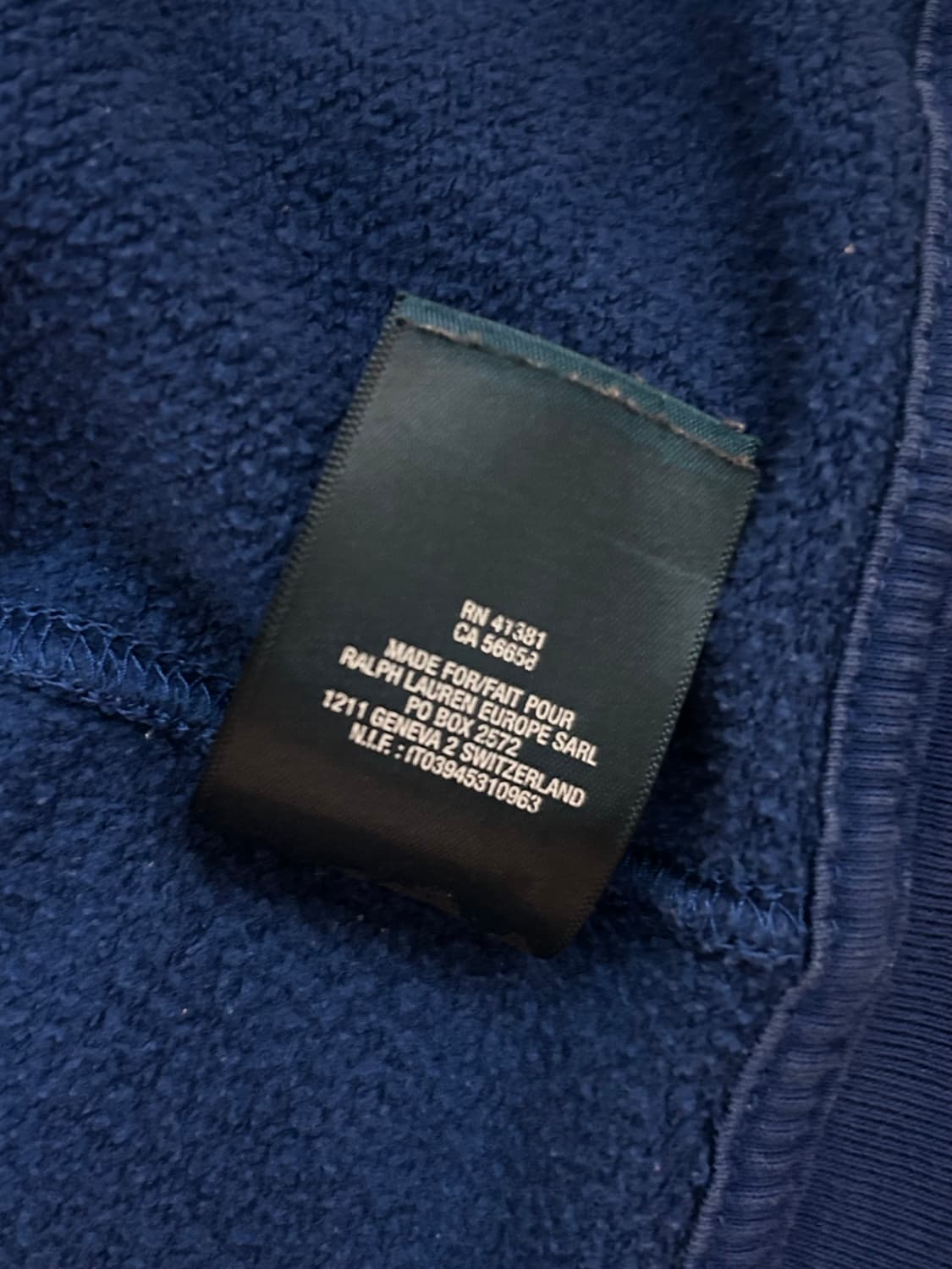 폴로 랄프 로란 빅포니 후드집업 상품이미지5