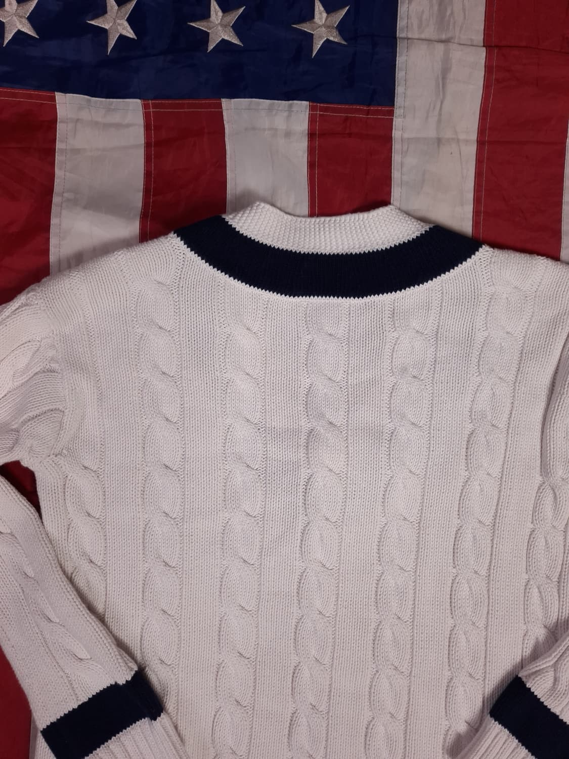 새제품급 신형 오리지날 랄프로렌폴로 우먼용 코튼 크리켓니트 상품이미지6