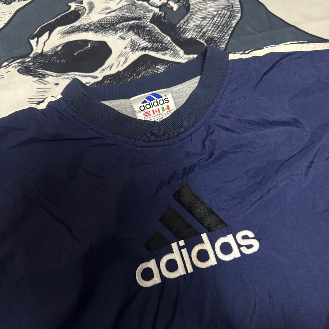 90s 아디다스 웜업 바람막이 XL사이즈 상품이미지2