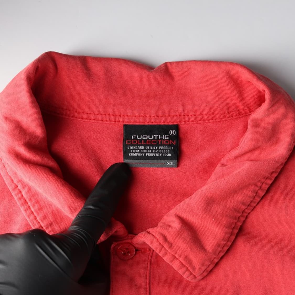 FUBU 빈티지 사이드 라인 패치 카라티 XL 상품이미지5