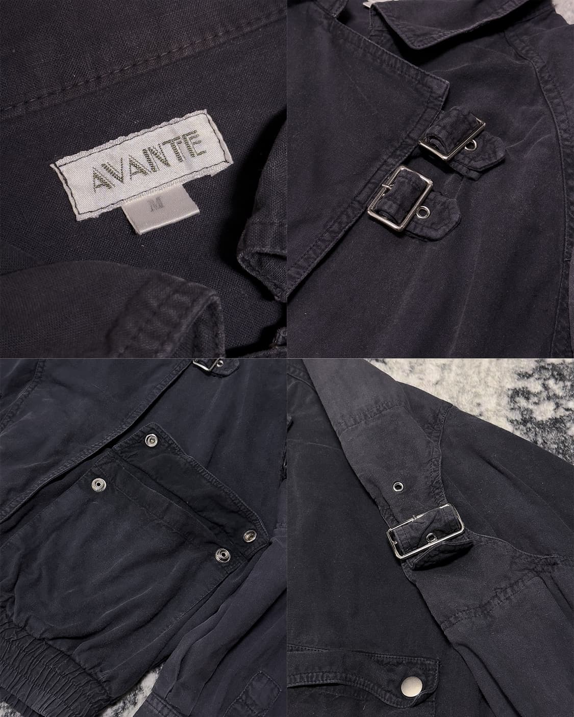 {Avante} Multi-Buckle Bomber Jacket 상품이미지10