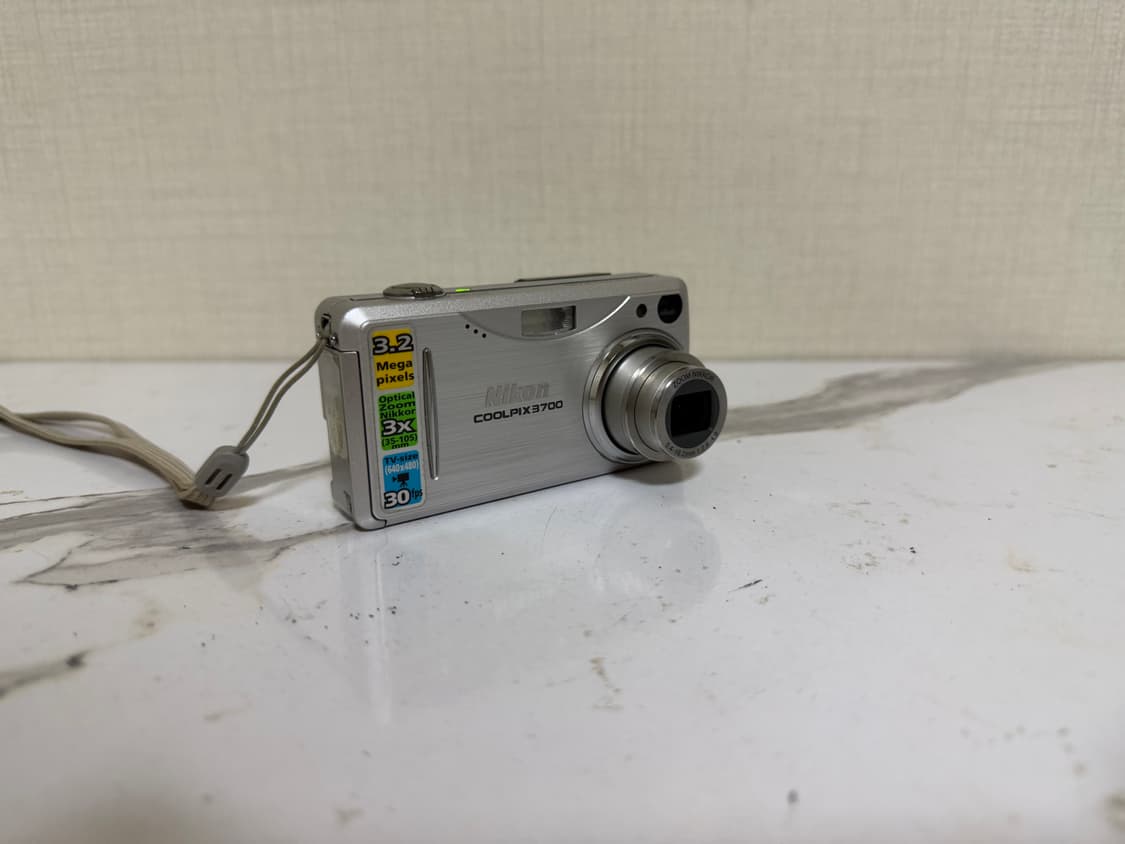 니콘 쿨픽스 3700(E3700)실버 카메라 풀세트 한국어지원 상품이미지3