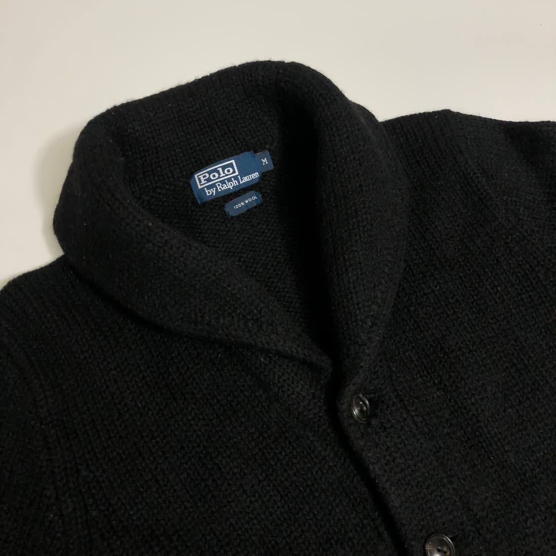 폴로 랄프로렌 숄 카라 가디건 우먼 M 상품이미지3