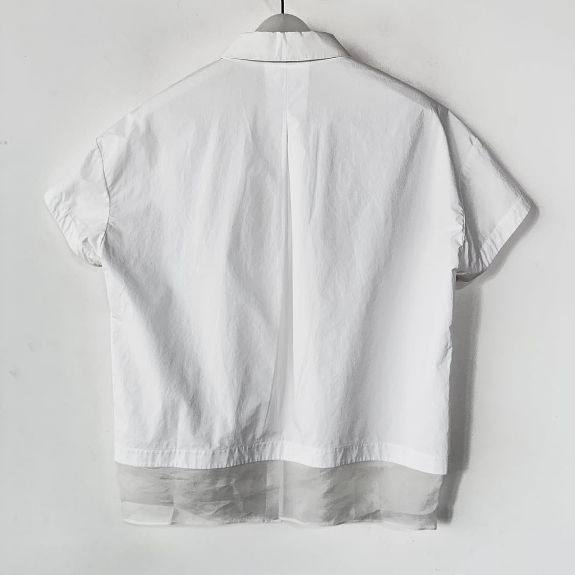 메릴링 MARYLING 플리츠 블록 반팔 셔츠 상품이미지4