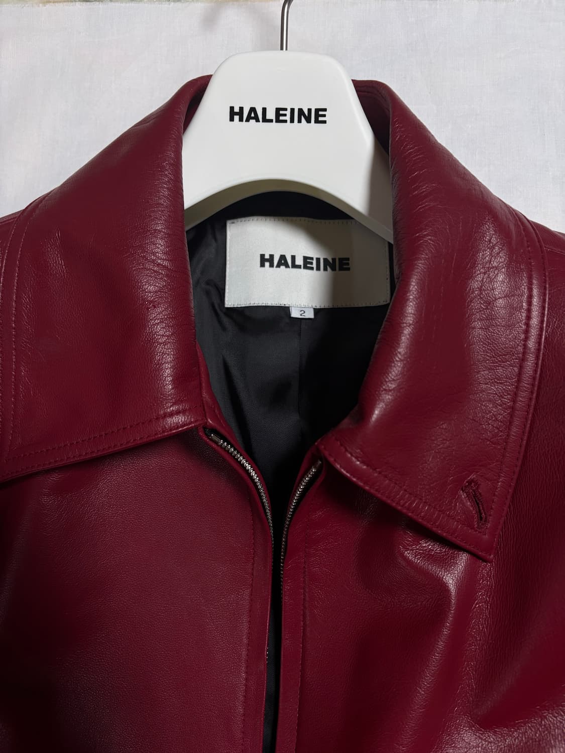 (새상품) 알렌느 레드 숏자켓 2사이즈 상품이미지3