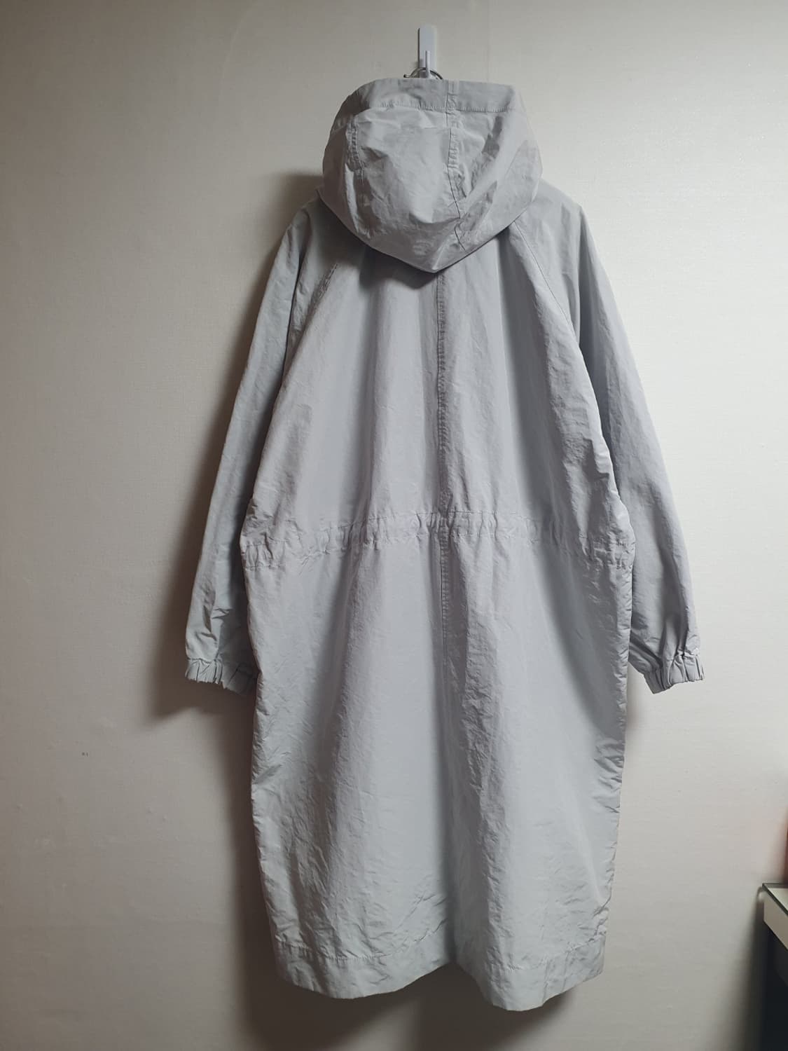 코스 COS 라이트그레이 후드 사파리 야상 자켓 오버핏 XL 상품이미지4