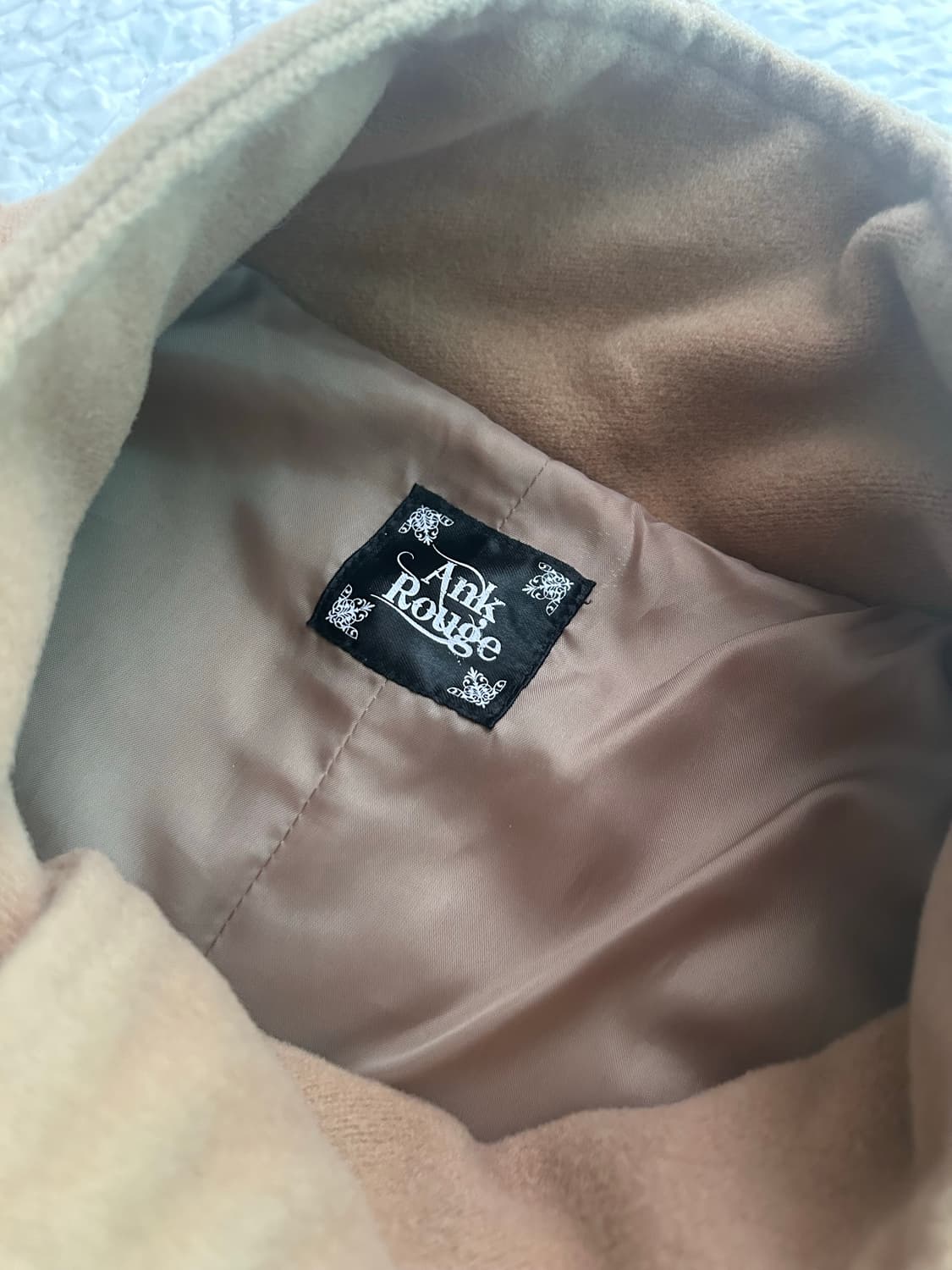 ank rouge 앙크루즈 판초 라떼갸루 갸루 상품이미지2