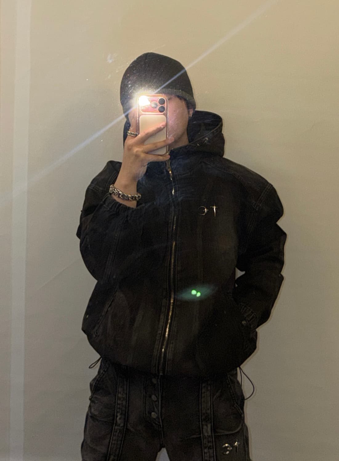 떠그클럽 데님 후드 자켓 (새상품) 상품이미지2