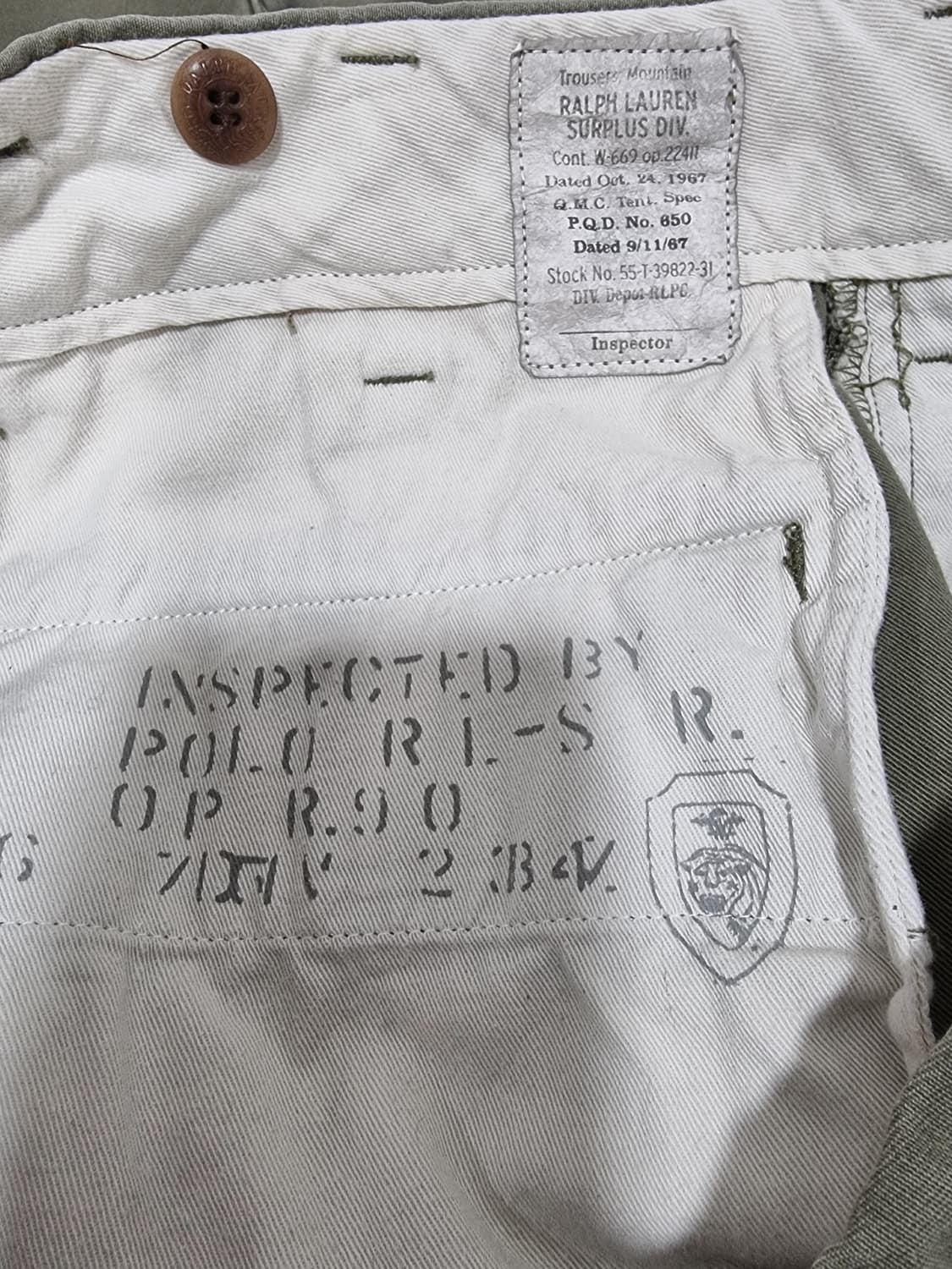 폴로랄프로렌 빈티지 카고 팬츠 (C742 상품이미지4