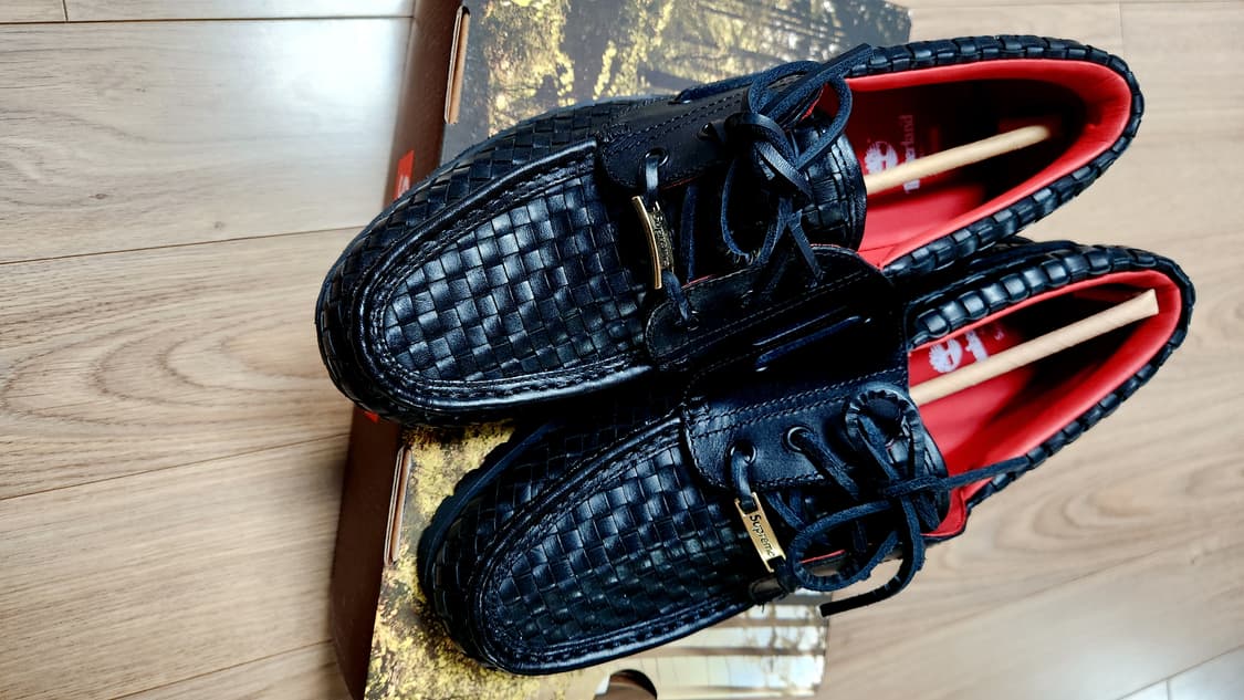 슈프림 팀버랜드 우븐 3 아이 러그 슈 새상품 상품이미지1