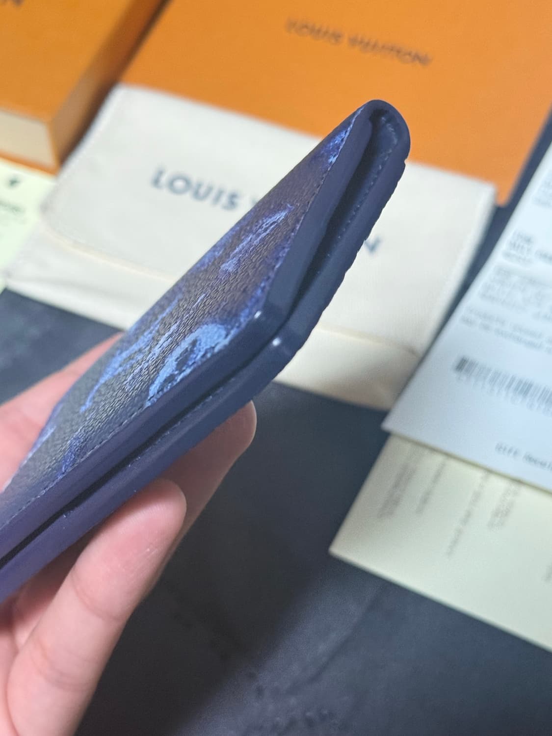 루이비통 이클립스 워터컬러 잉크 오거나이저 카드지갑 상품이미지8