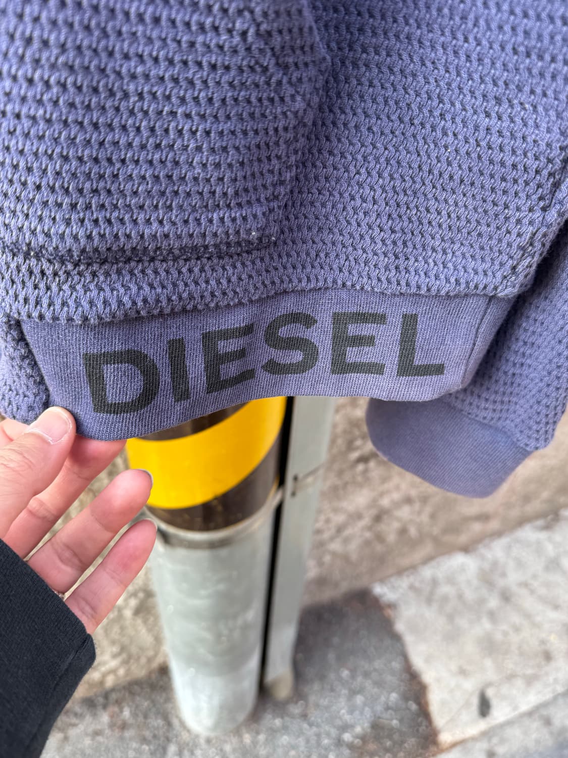 Diesel 디젤 와플 후드집업  상품이미지3
