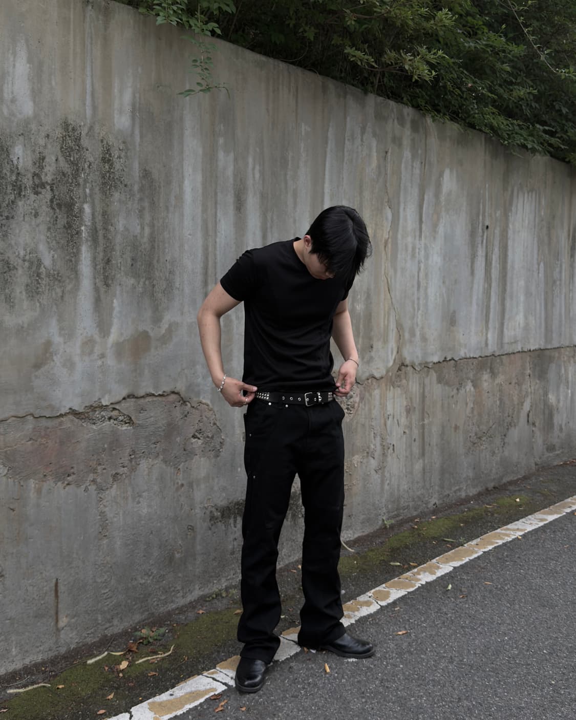 Black Studded Belt 상품이미지3