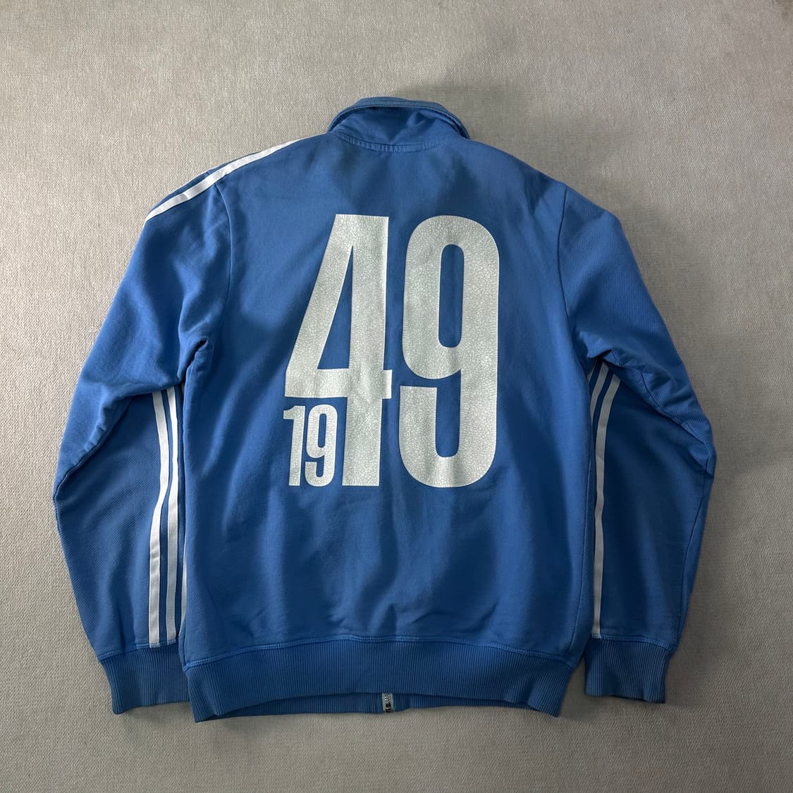 100 아디다스 베켄바우어 블루 트랙탑 져지 상품이미지2