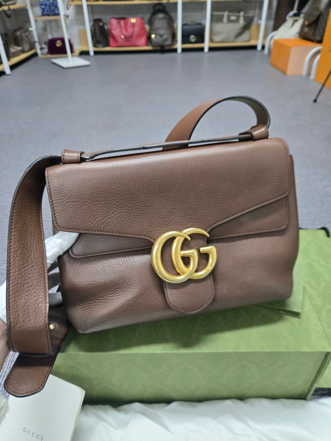 [특가][정품] 구찌 마몬트 숄더백 상품이미지1