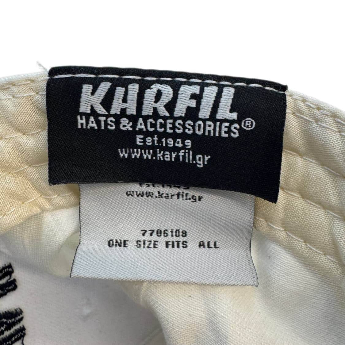 USA 빈티지 산토리니 화이트 볼캡 상품이미지4