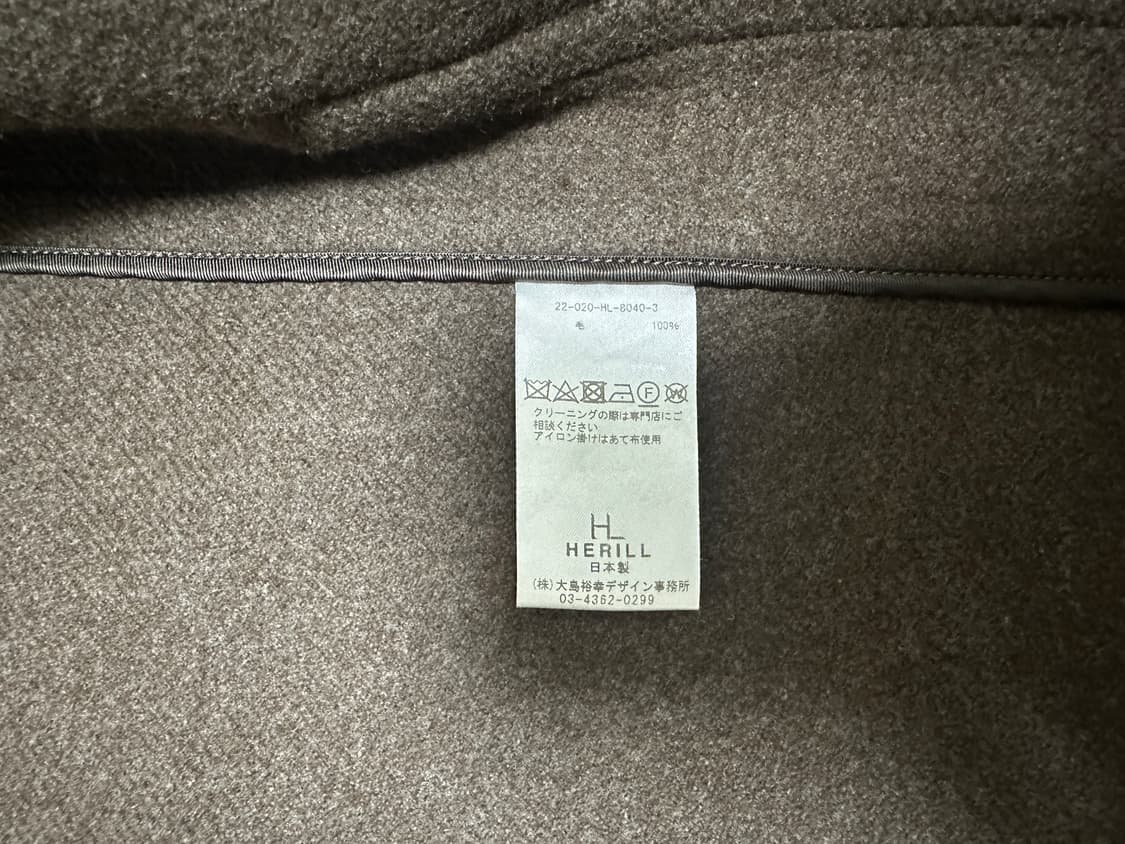 헤릴 herill 블랙쉽 더플 코트 1 상품이미지2