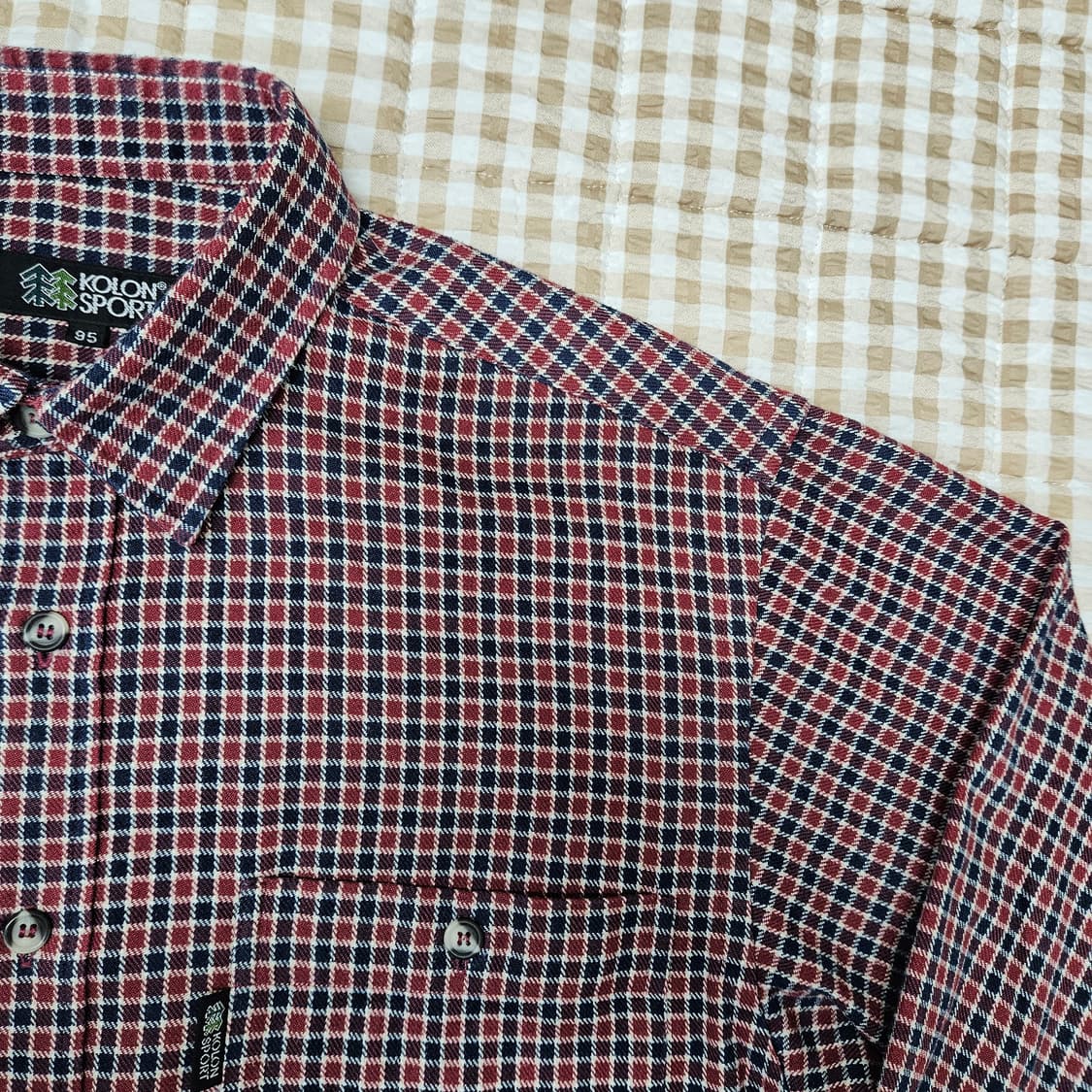 코오롱 긴소매 셔츠 남방 남자100 상품이미지3