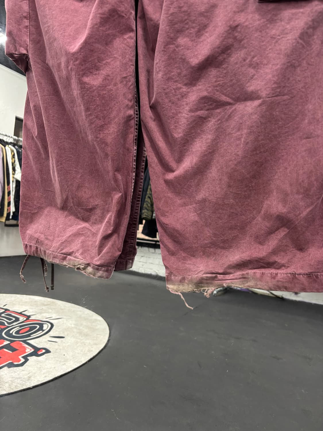 퍼플 코튼 카고팬츠 상품이미지7