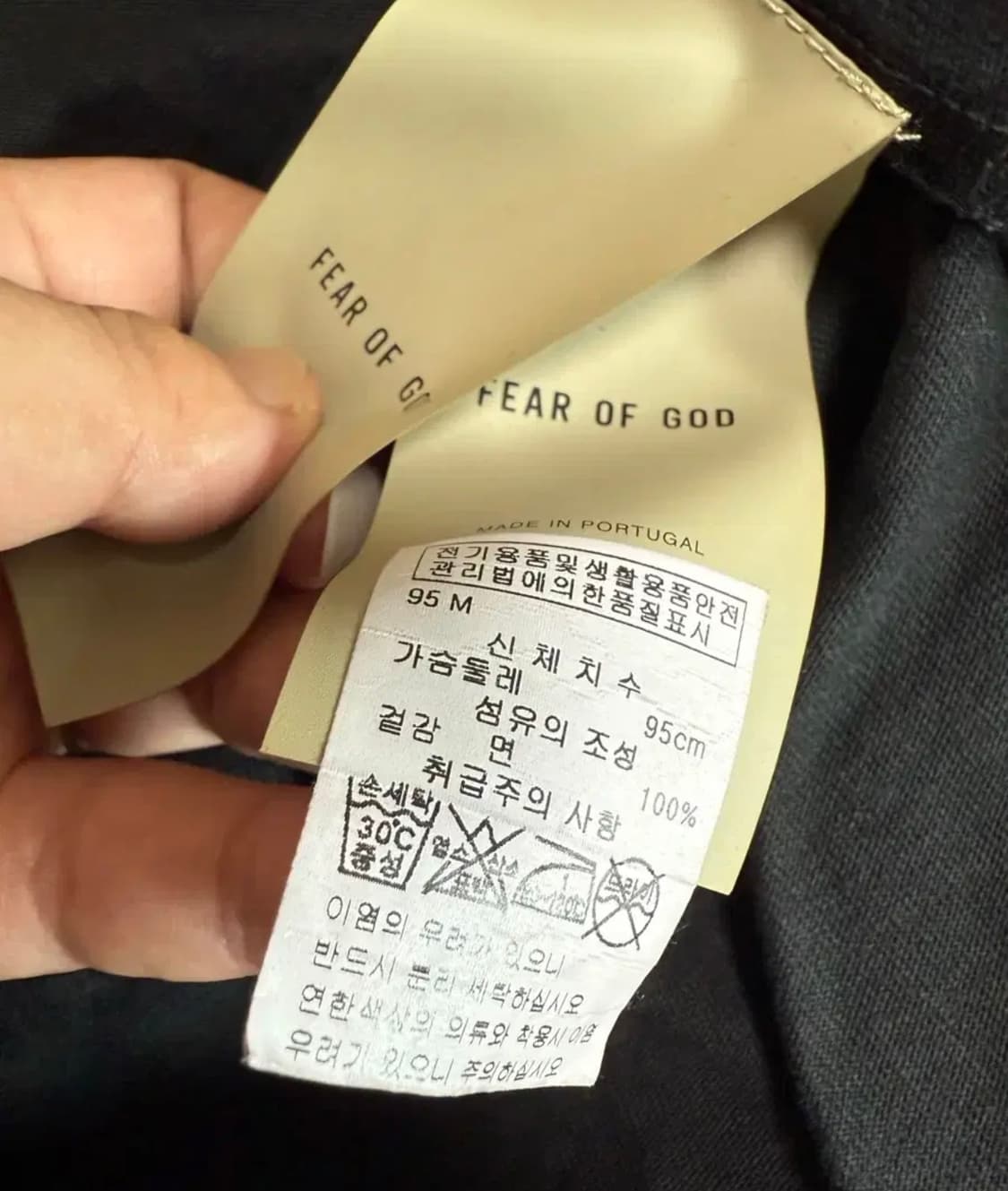 피어오브갓 8th 반팔 m 분더샵 정품  상품이미지2