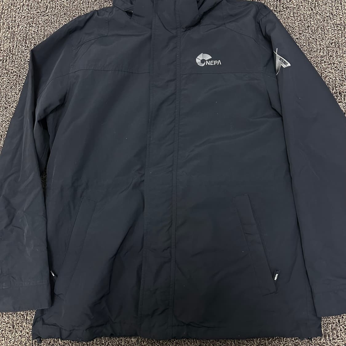 NEPA 네파 바람막이 자켓 블랙 100(L) 상품이미지3