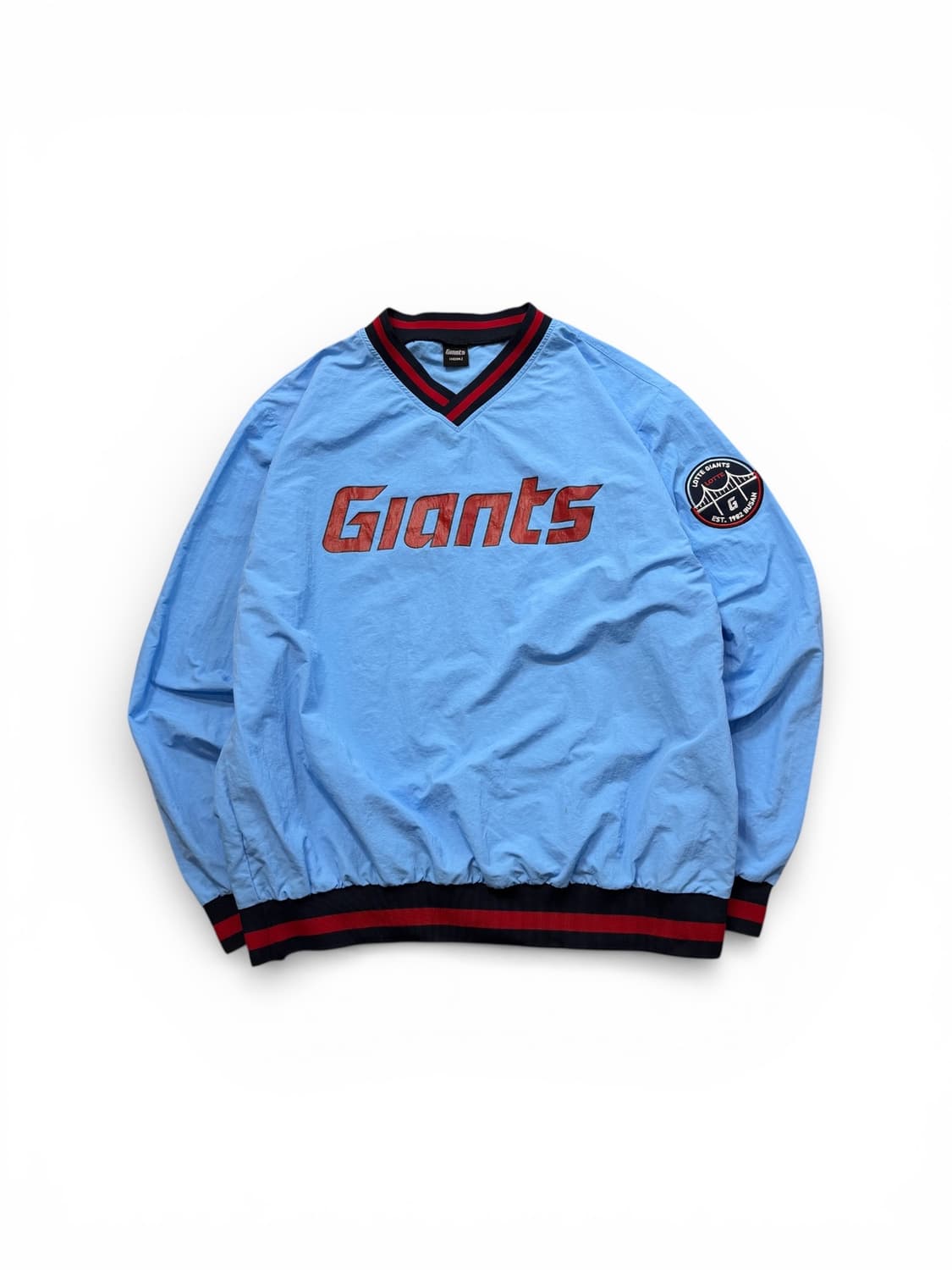 롯데 자이언츠 유니폼 바다 나일론 웜업  상품이미지1