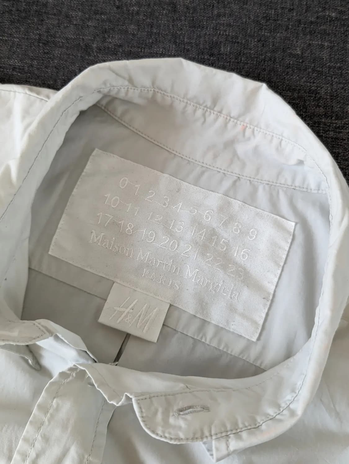 Margiela h&m circular shirt 상품이미지3