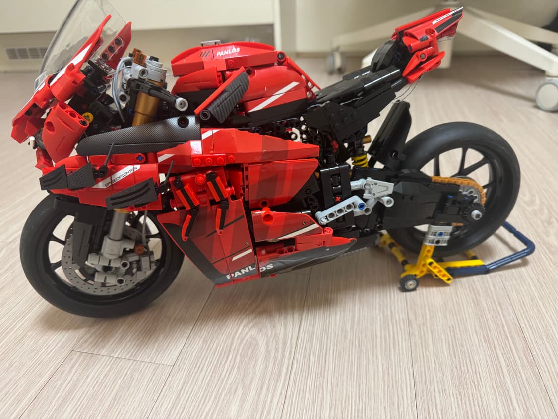 PANLOS 브릭 테크닉 오토바이 상품이미지2