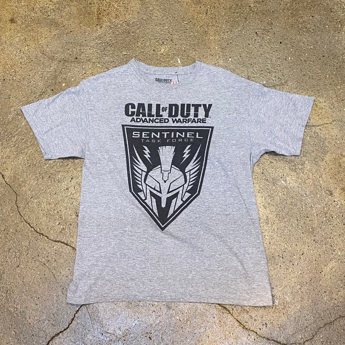 미국 빈티지 콜오브듀티 센티넬 프린팅 반팔티 상품이미지1
