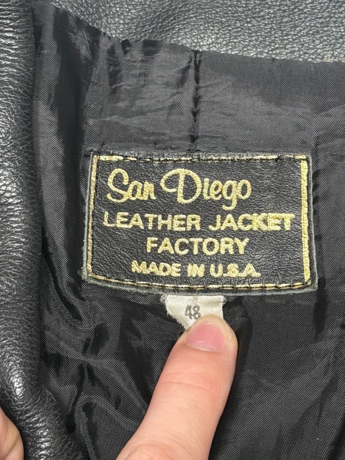 빈티지 레더 자켓 팝니다 상품이미지5